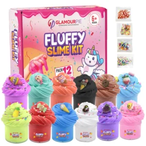 Fluffy Slime Pack of 12