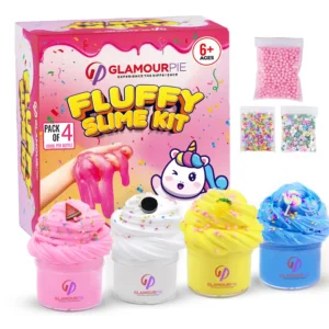 Fluffy Slime Pack of 4